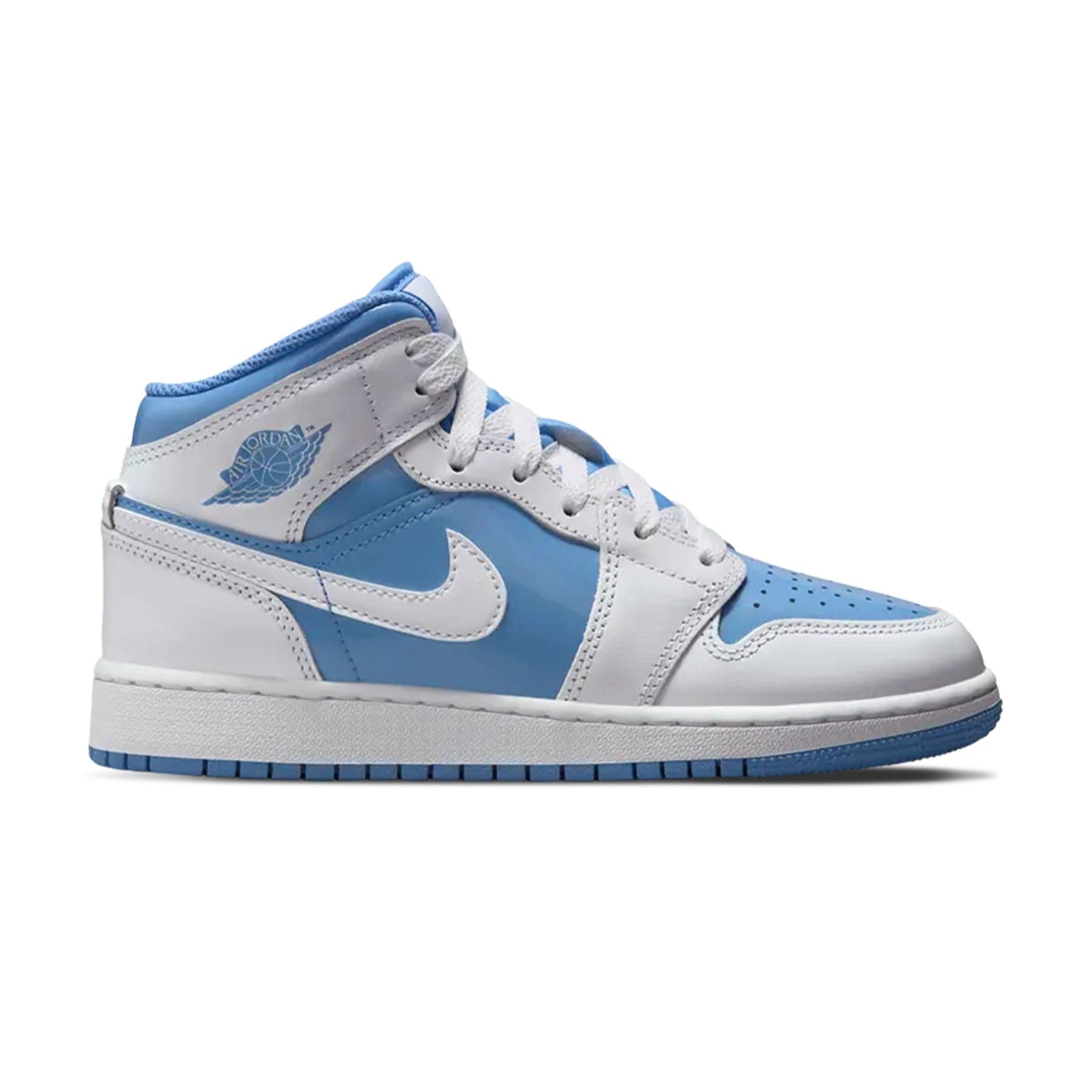 Air Jordan 1 Mid GS 'Legend Blue' — UK 13.5 | EU 32 | US 1Y — Side View