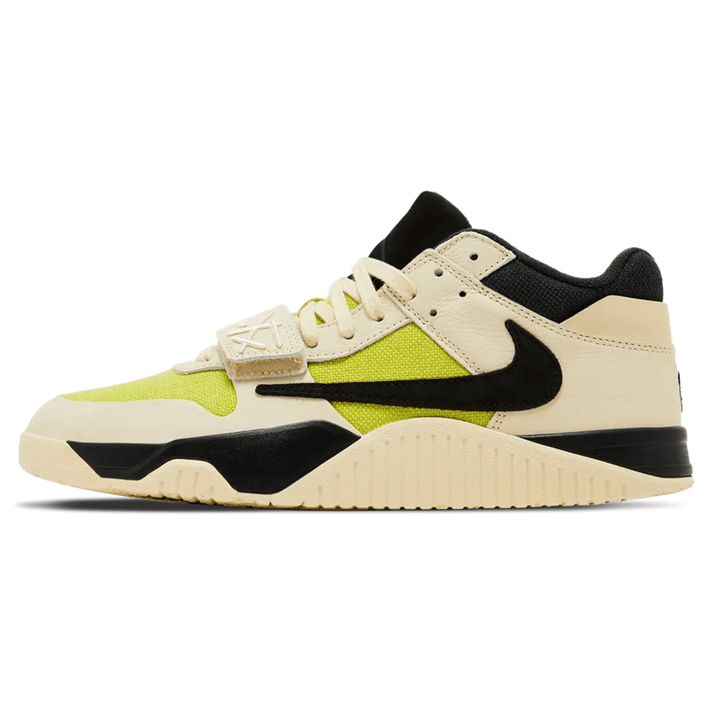 Travis Scott x Jordan Jumpman Jack TR 'Bright Cactus' — 3 UK | 35.5 EU — Front View