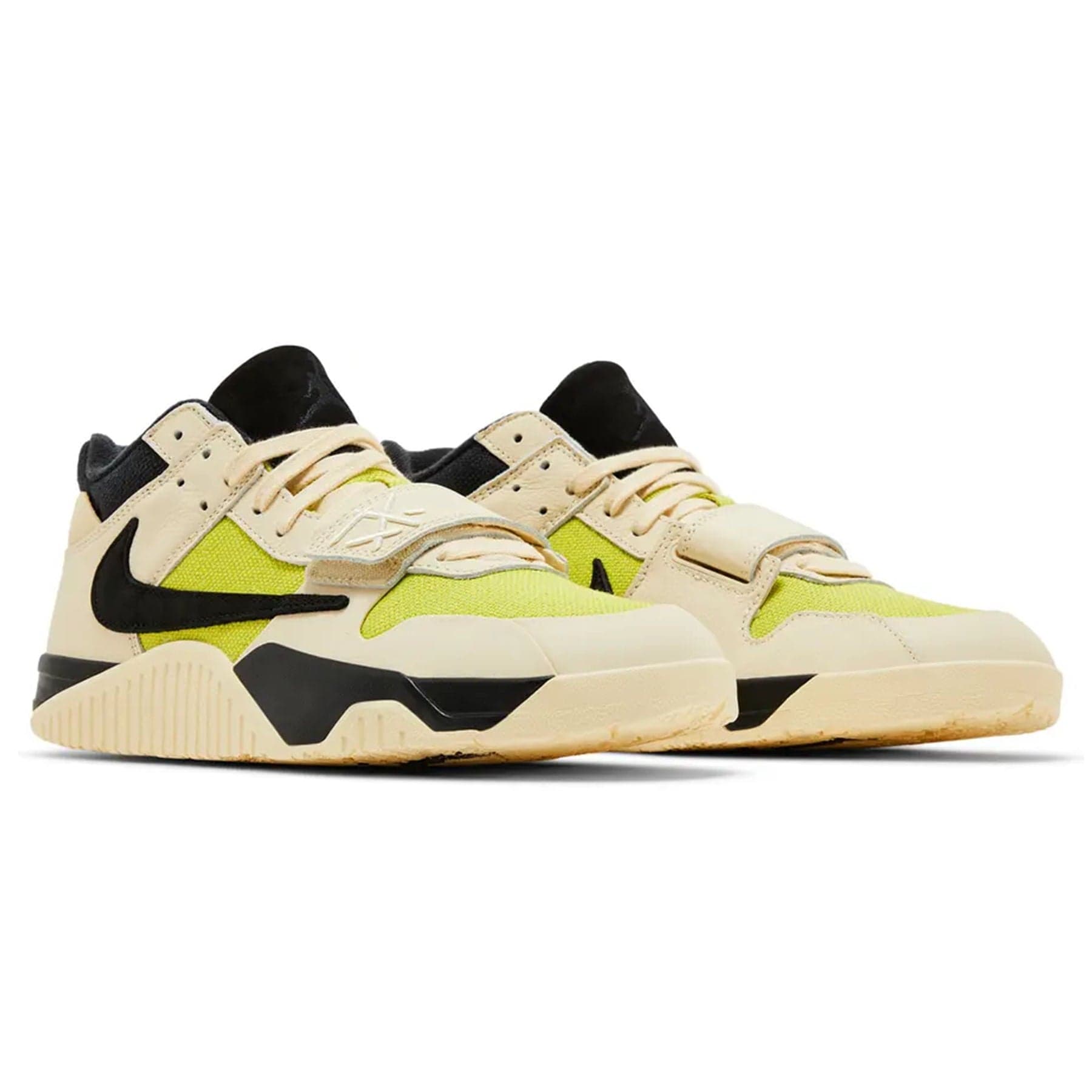 Travis Scott x Jordan Jumpman Jack TR 'Bright Cactus' — 3 UK | 35.5 EU — Back View