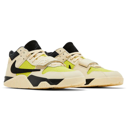 Travis Scott x Jordan Jumpman Jack TR 'Bright Cactus' — 3 UK | 35.5 EU — Back View
