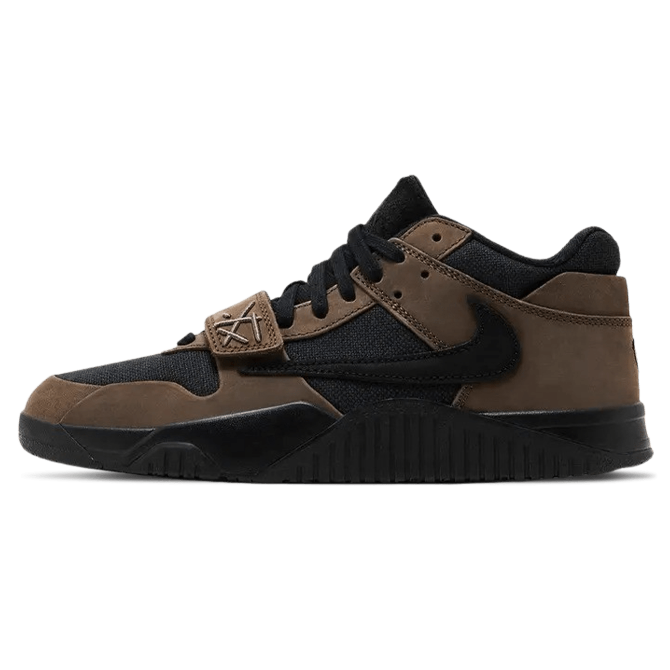 Travis Scott x Jordan Jumpman Jack TR 'Dark Mocha' — 3 UK | 35.5 EU — Front View