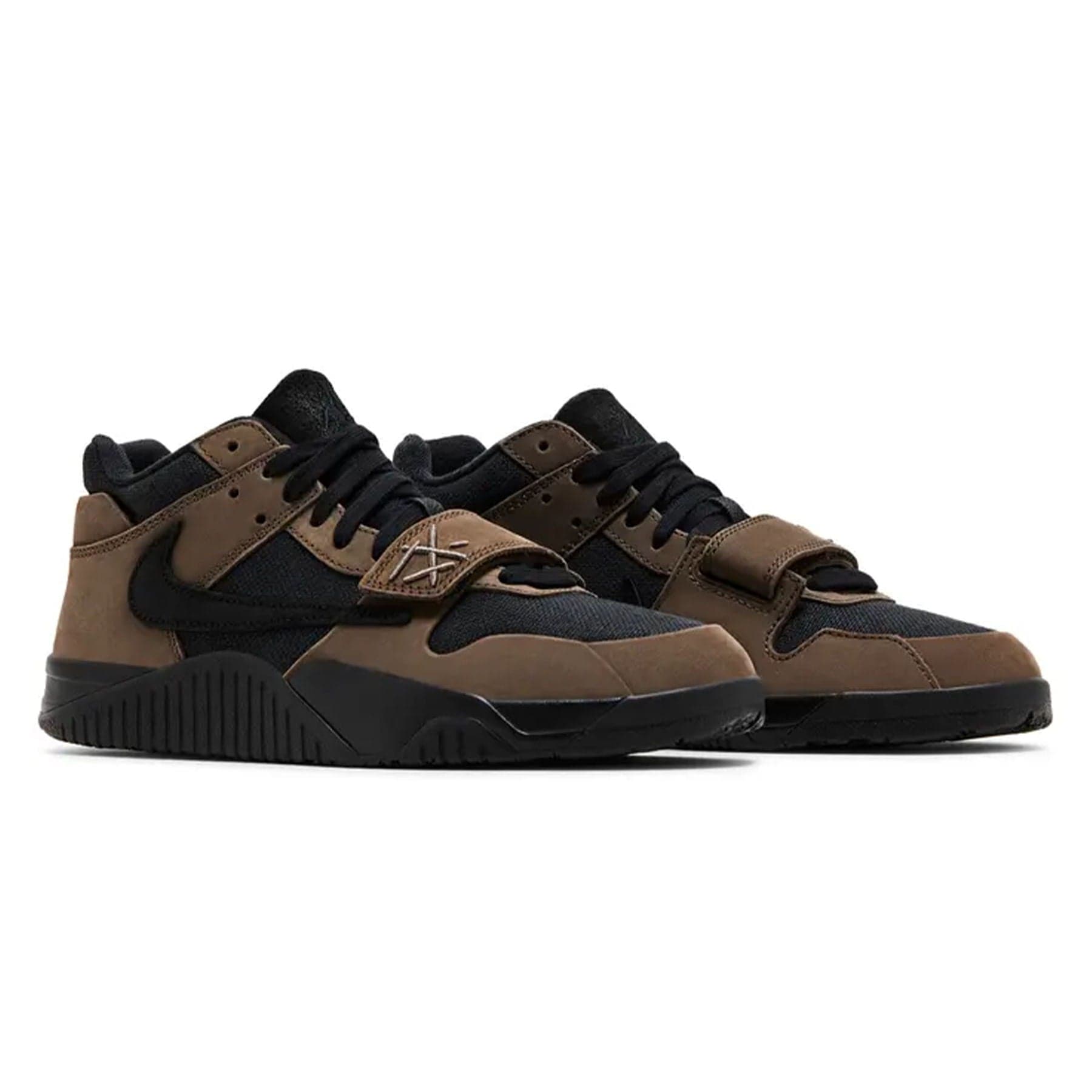Travis Scott x Jordan Jumpman Jack TR 'Dark Mocha' — 3 UK | 35.5 EU — Side View