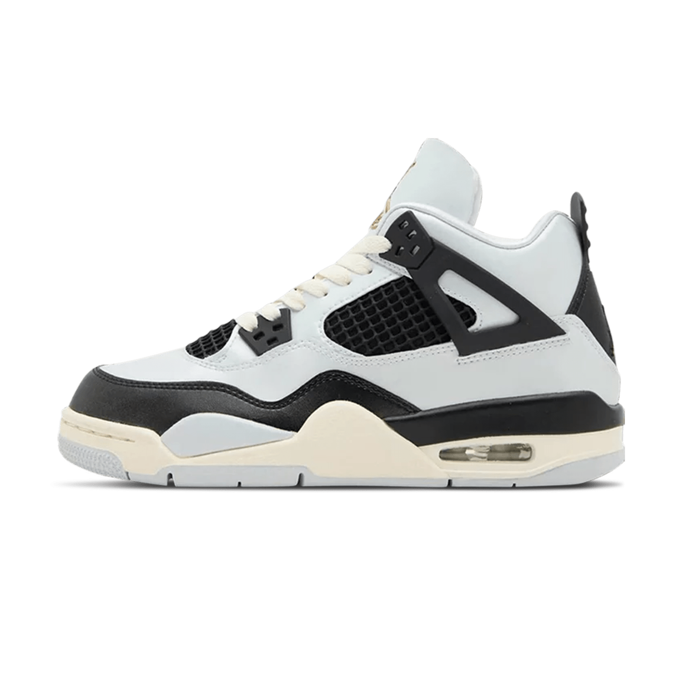 Air Jordan 4 Retro GS 'Platinum Gold' — UK 13.5 | EU 32 | US 1Y — Front View