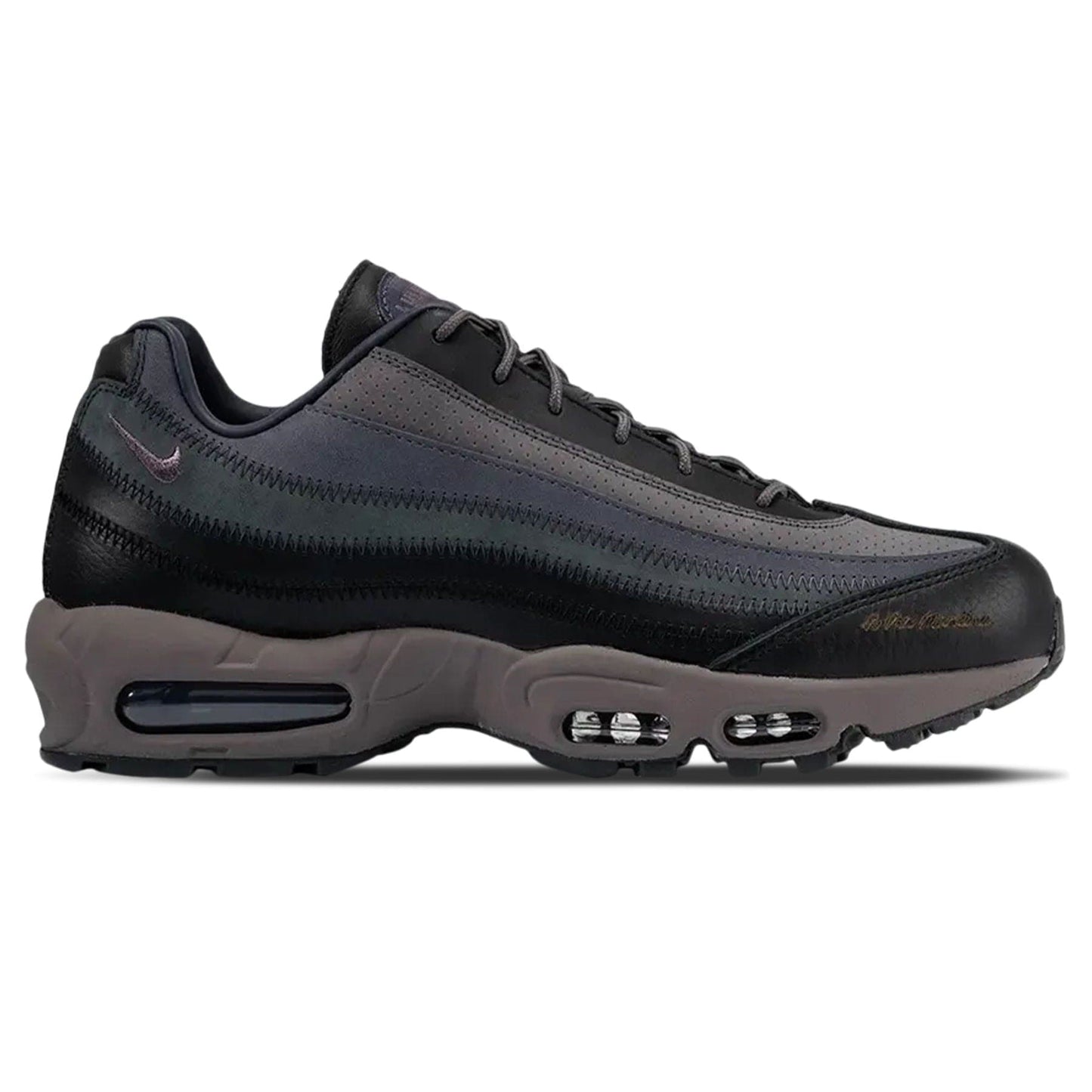 A Ma Maniére x Nike Air Max 95 SP 'Black Violet Ore' — UK 3 | EU 35.5 | US 3.5 — Side View