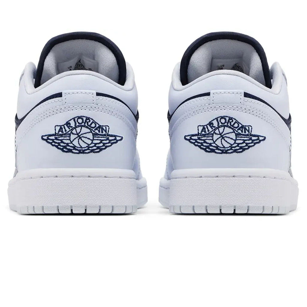 Air Jordan 1 Low SE Wmns 'Midnight Navy Gold Charms' — UK 2.5 | EU 35.5 | US 5 — Top View