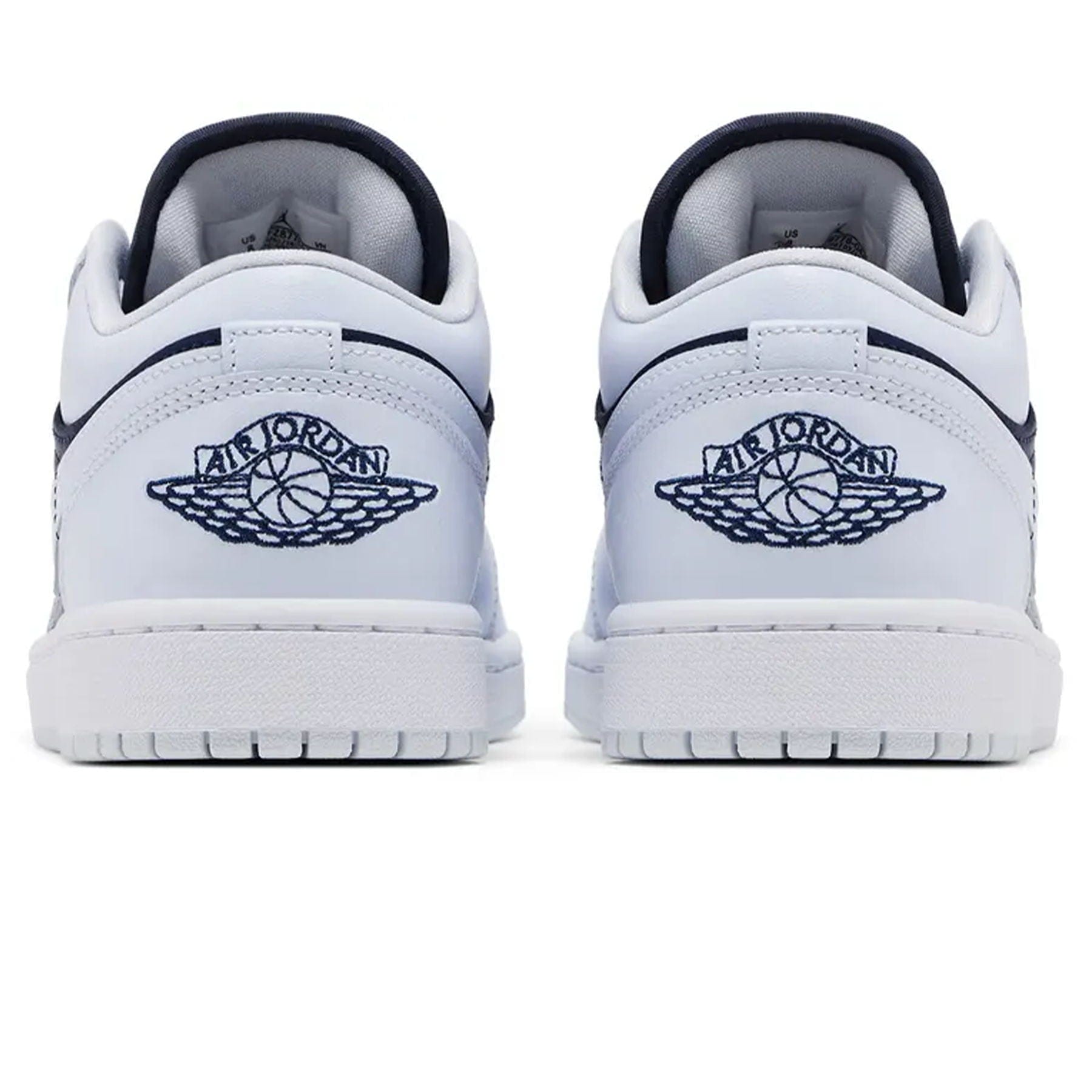 Air Jordan 1 Low SE Wmns 'Midnight Navy Gold Charms' — UK 2.5 | EU 35.5 | US 5 — Top View