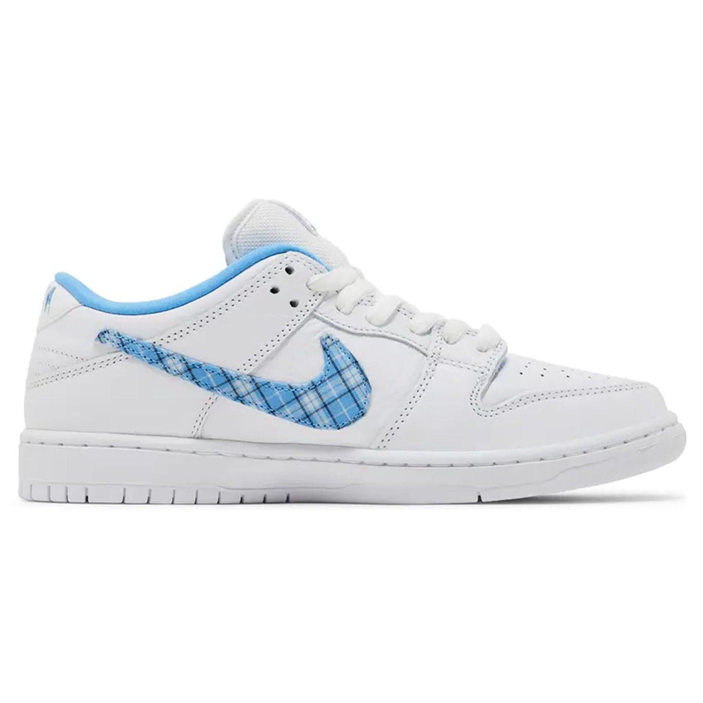 Nicole Hause x Nike Dunk Low Pro SB 'White University Blue' — UK 3 | EU 35.5 | US 3.5 — Side View