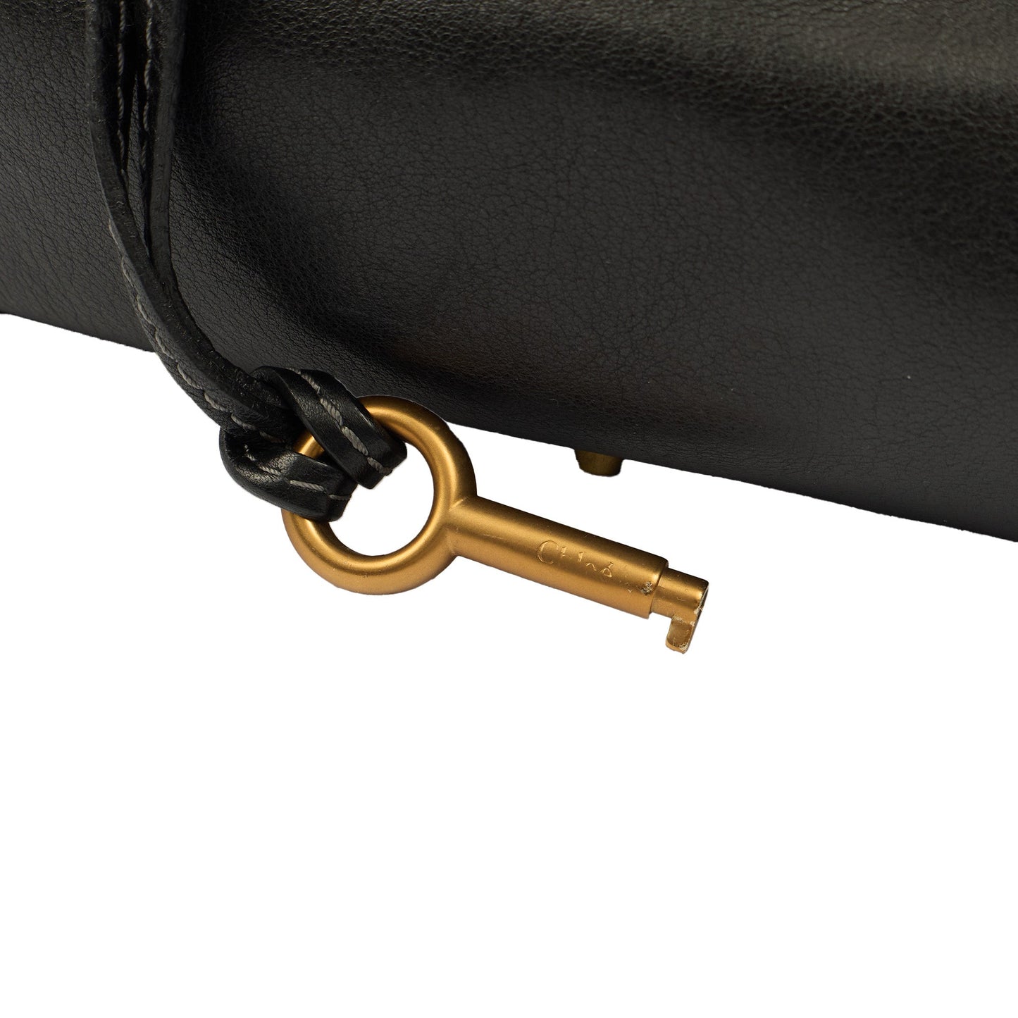 Chloe Shoulder Bag Paddington in Black, Calfskin Leather — Alternate View 12