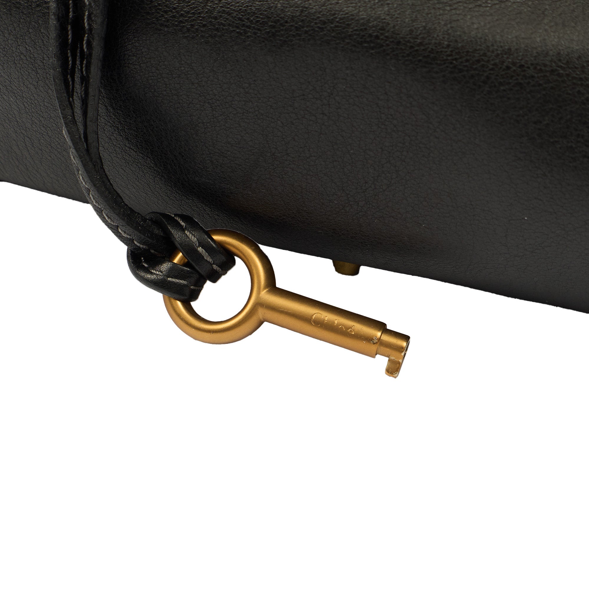 Chloe Shoulder Bag Paddington in Black, Calfskin Leather — Alternate View 12