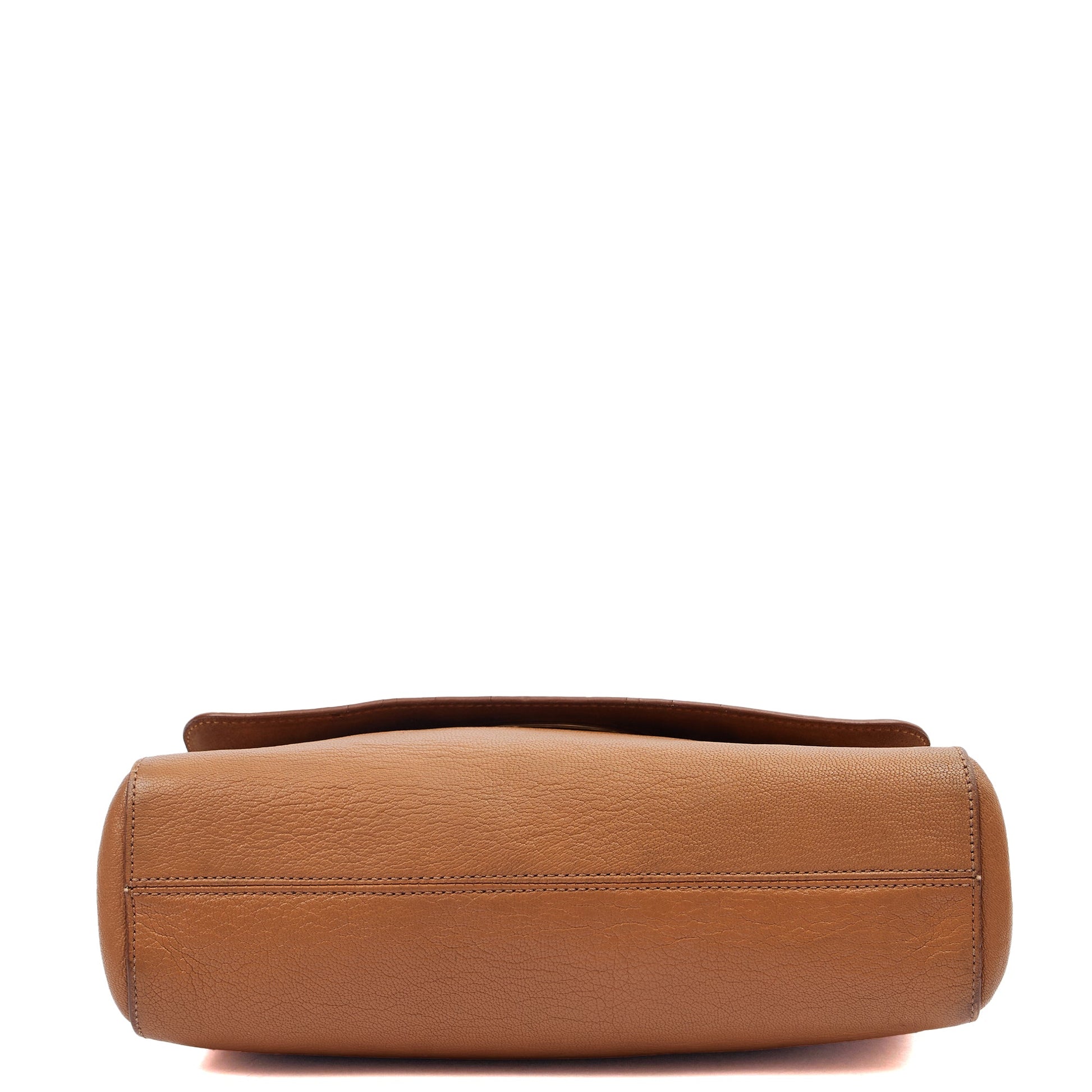 Mulberry Shoulder Bag Lily - Large in Oak, Calfskin Leather — Top View