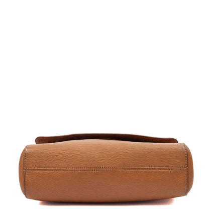 Mulberry Shoulder Bag Lily - Large in Oak, Calfskin Leather — Top View