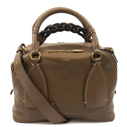 Chloe Top Handle Daria - Medium in Brown, Leather — Alternate View 13