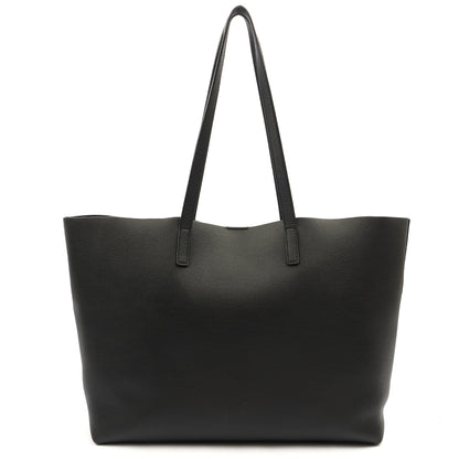 Saint Laurent Tote East West Tote in Black, Calfskin Leather — Back View