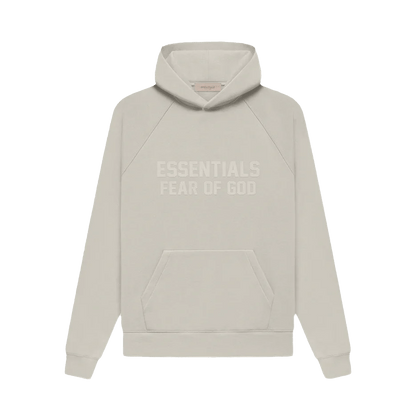 Fear of God Essentials Hoodie 'Smoke' — XXS — Front View