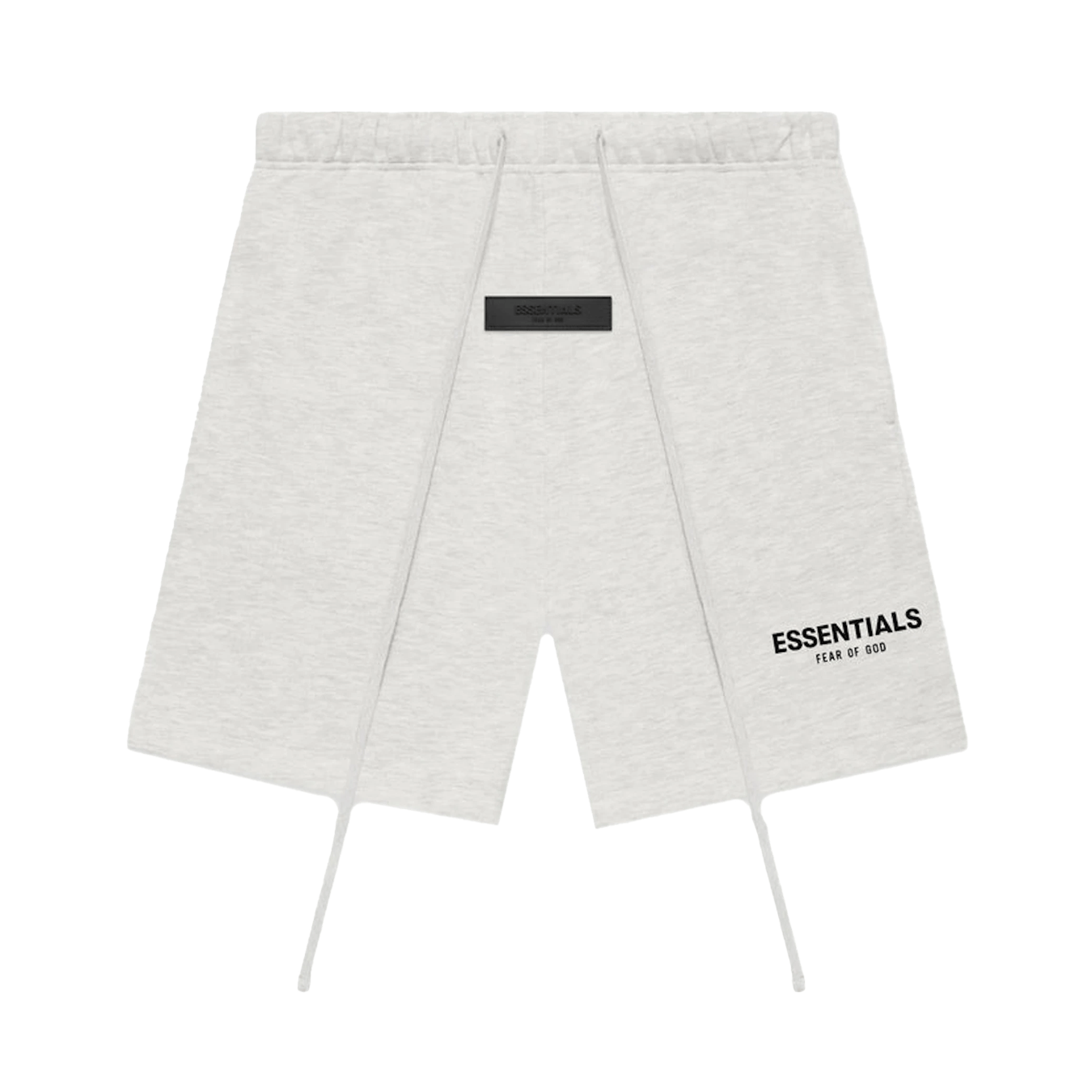 Fear of God Essentials Sweat Short 'Light Oatmeal' SS22 — XXS — Front View