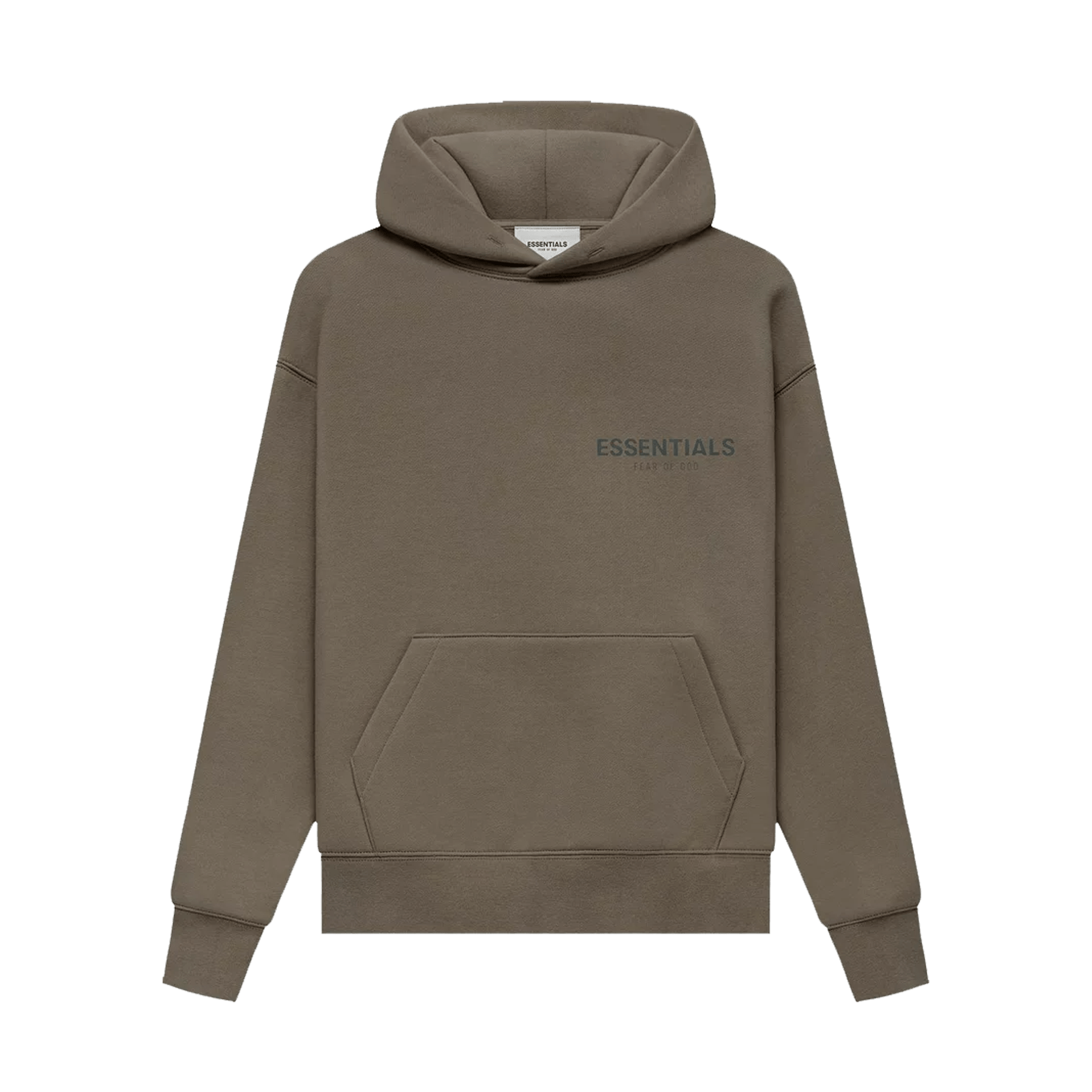 Fear of God Essentials Kids Pullover Hoodie 'Harvest' — XXS - 2/3 — Front View