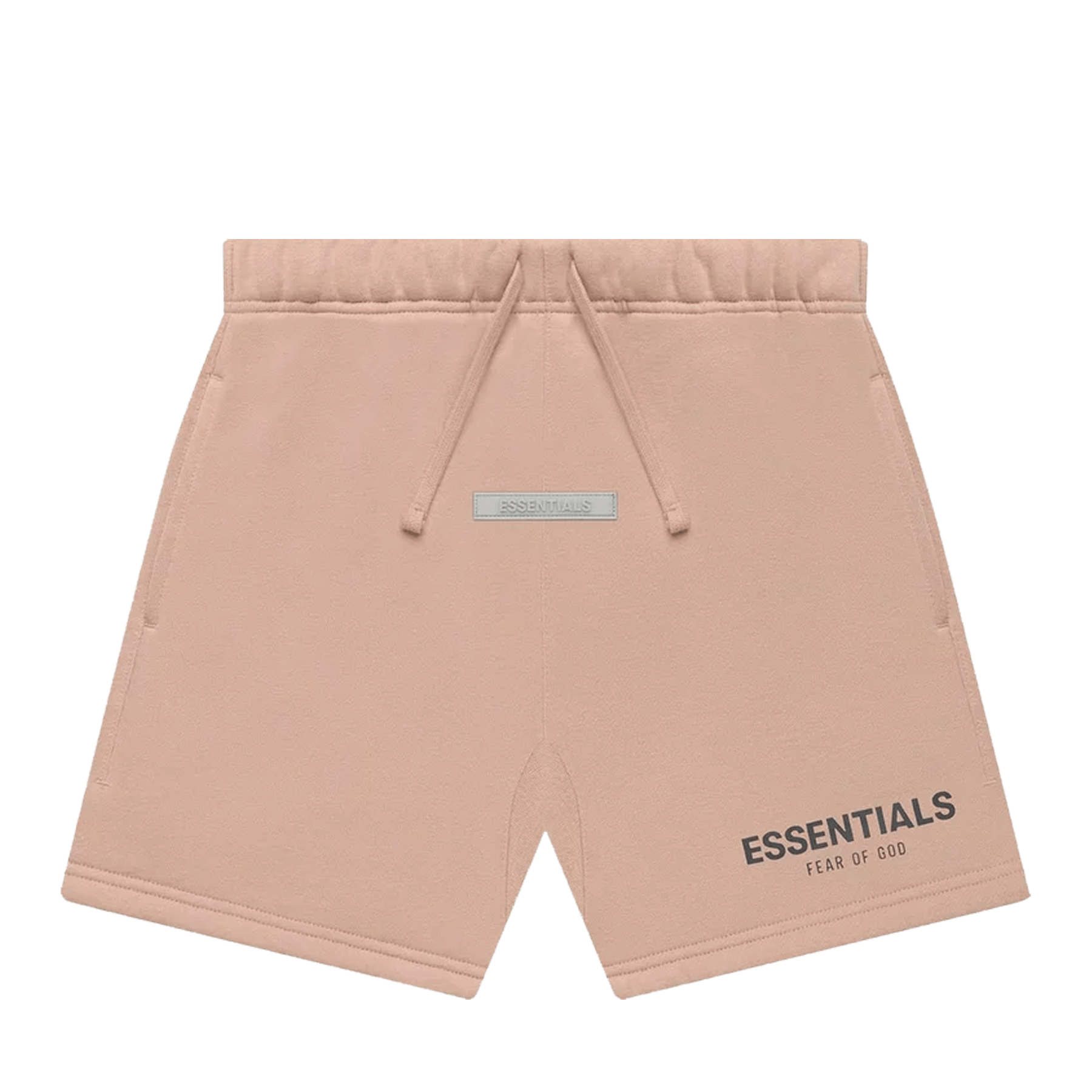 Fear of God Essentials Kids Sweatshort 'Matte Blush' — XXS - 2/3 — Front View
