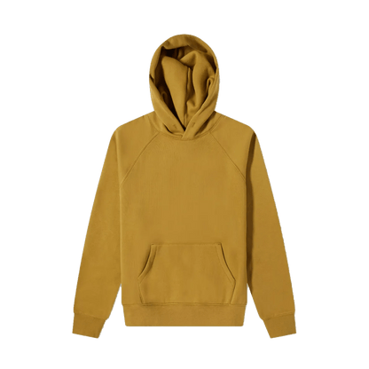 Fear of God Essentials Pullover Hoodie 'Amber' — XXS — Front View