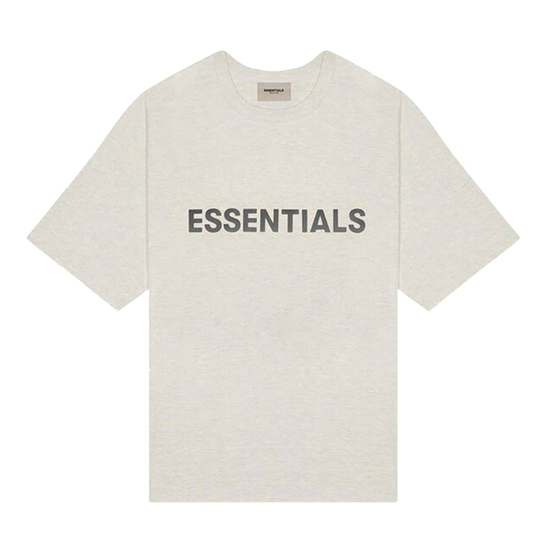 Fear of God Essentials T-Shirt 'Oatmeal' — XXS — Front View