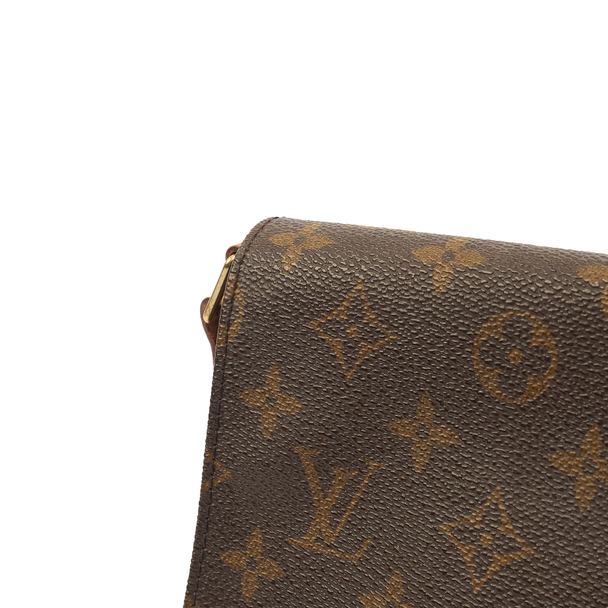 Louis Vuitton Cross Body Musette Tango in Monogram, Canvas — Lifestyle View