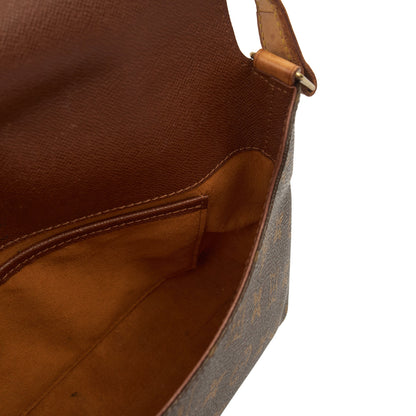 Louis Vuitton Cross Body Musette Tango in Monogram, Canvas — Detail View