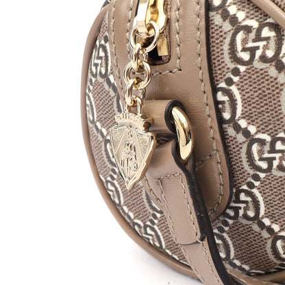 Gucci Cross Body Shoulder Bag in GG Supreme, Leather — Lifestyle View