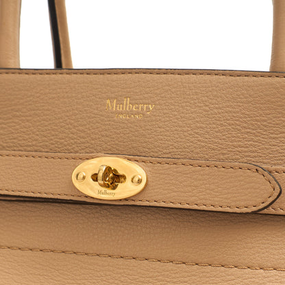 Mulberry Top Handle Belted Bayswater in Rose Water, Leather — Side View