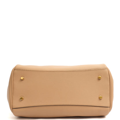 Mulberry Top Handle Belted Bayswater in Rose Water, Leather — Detail View