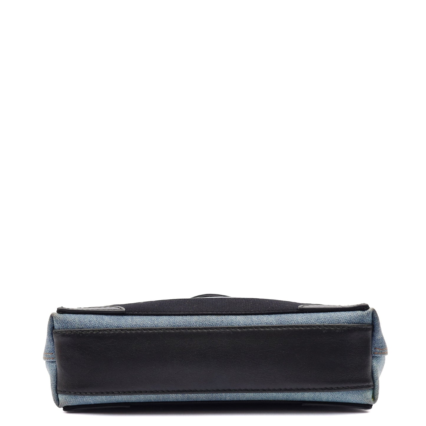 Balenciaga Mini Bag Cabas  in Blue, Fabric — Top View