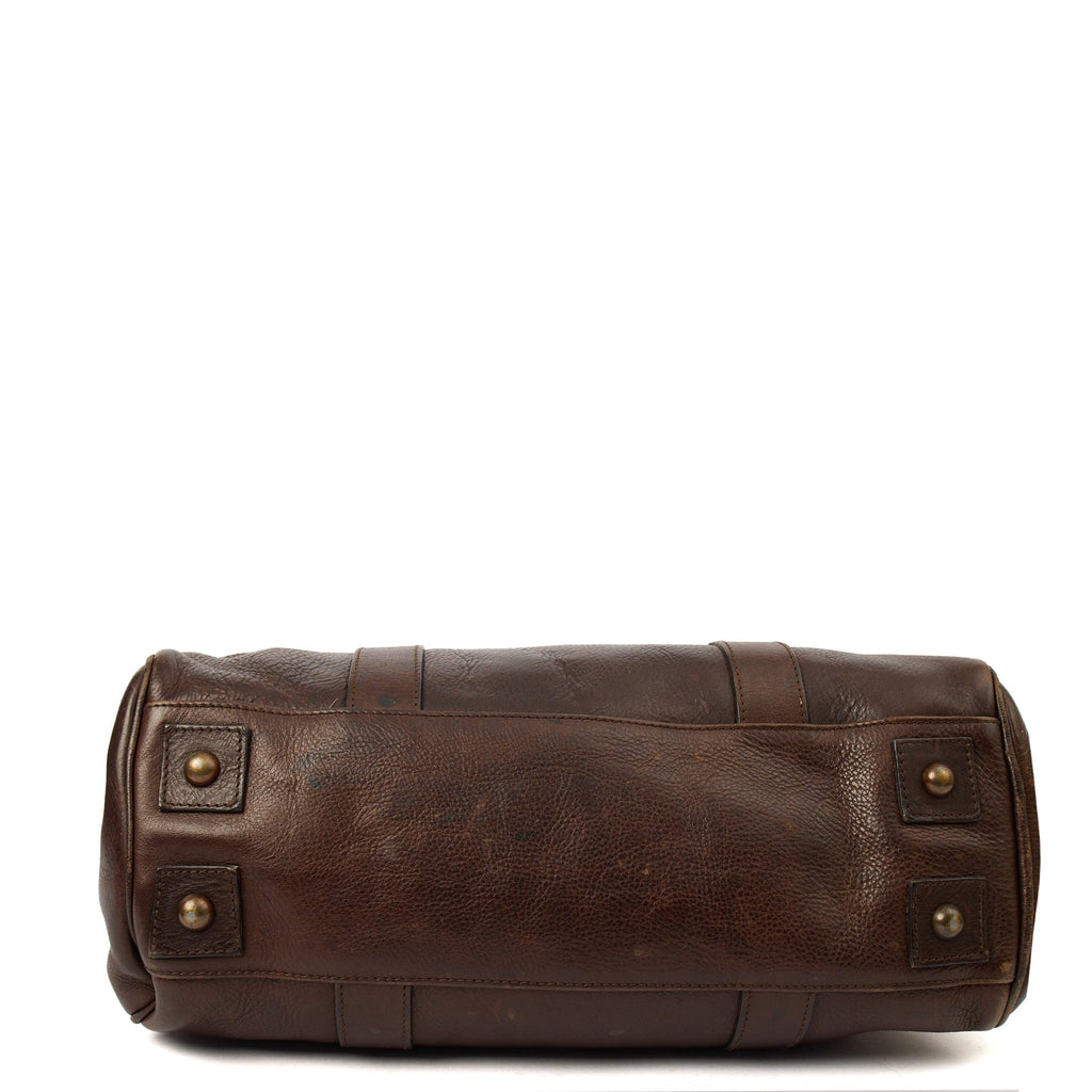 Mulberry Tote Bayswater Heritage in Brown, Leather — Lifestyle View