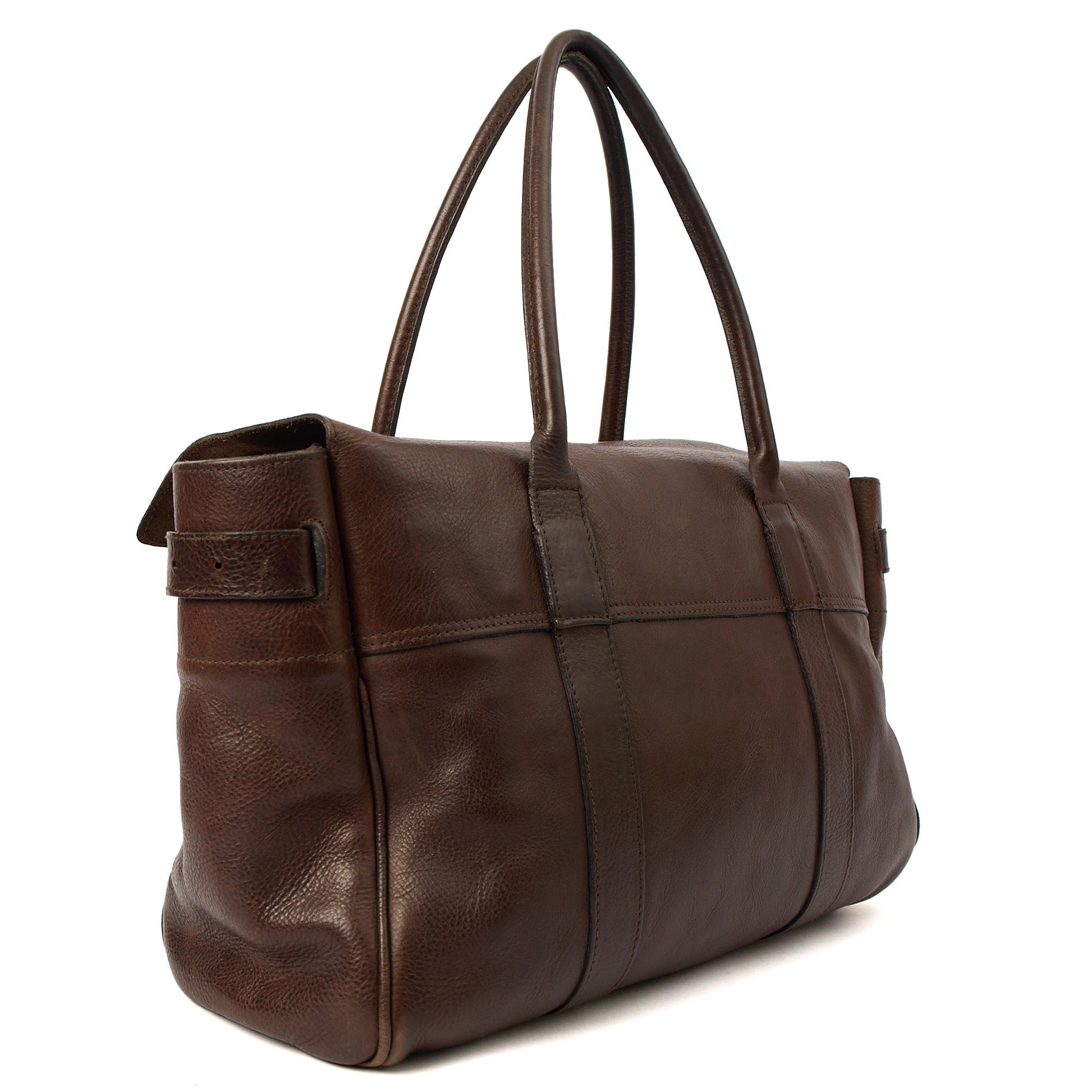Mulberry Tote Bayswater Heritage in Brown, Leather — Top View