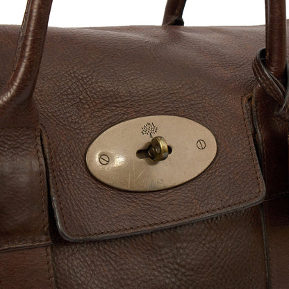 Mulberry Tote Bayswater Heritage in Brown, Leather — Back View