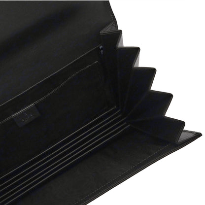 Gucci Clutch Logo Portfolio Clutch  in Black, Leather — Alternate View 18