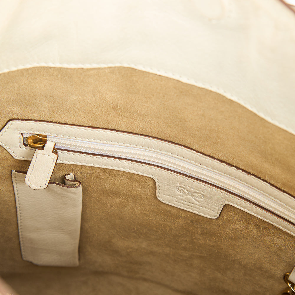 Anya Hindmarch Tote in Neutral, Leather — Alternate View 9