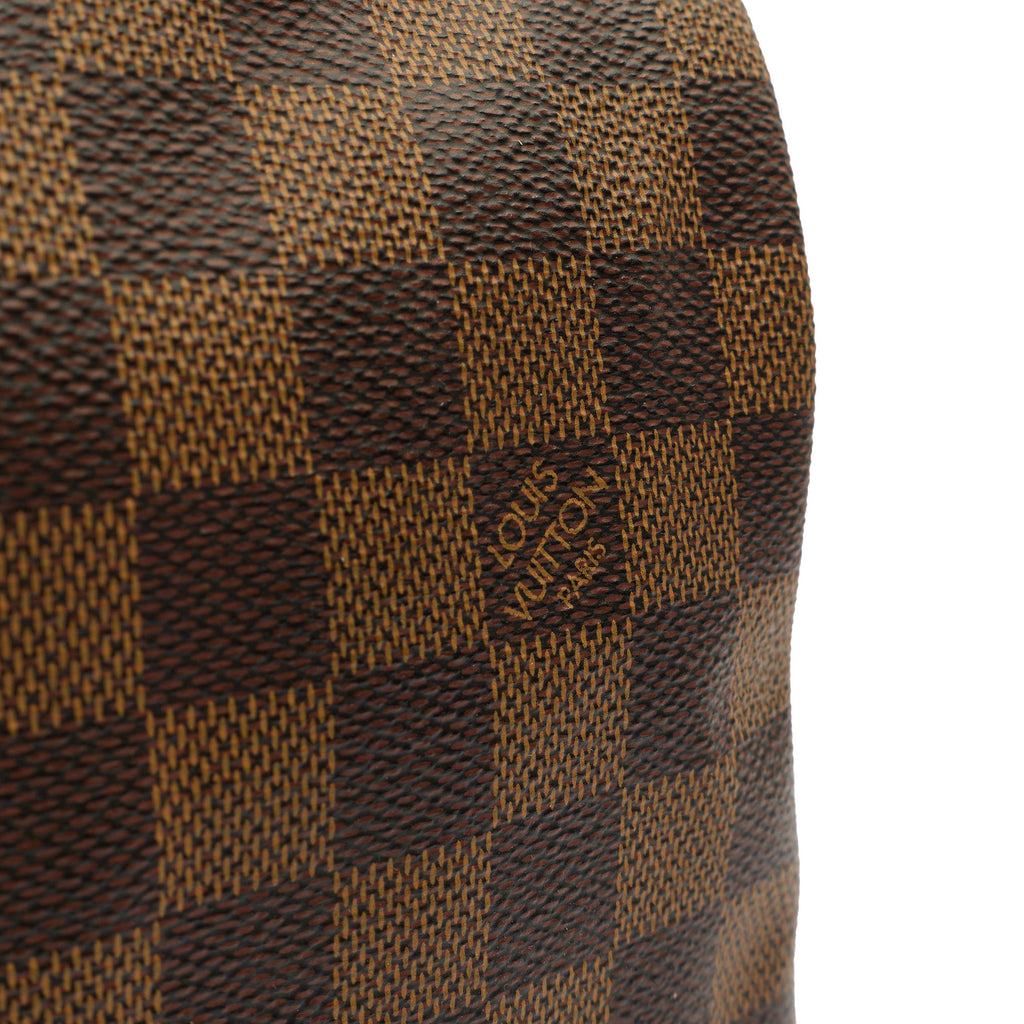 Louis Vuitton Cross Body Speedy Bandouliere 25 in Damier, Canvas — Detail View