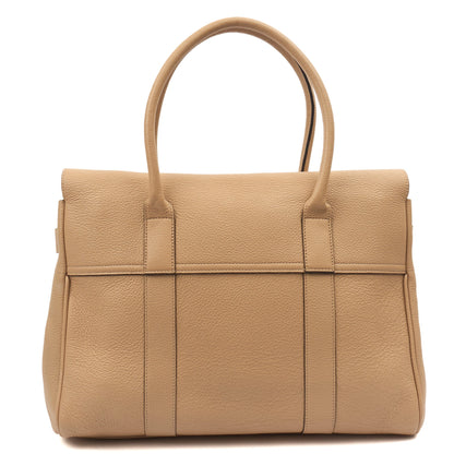 Mulberry Tote Bayswater Heritage in Putty, Leather — Top View