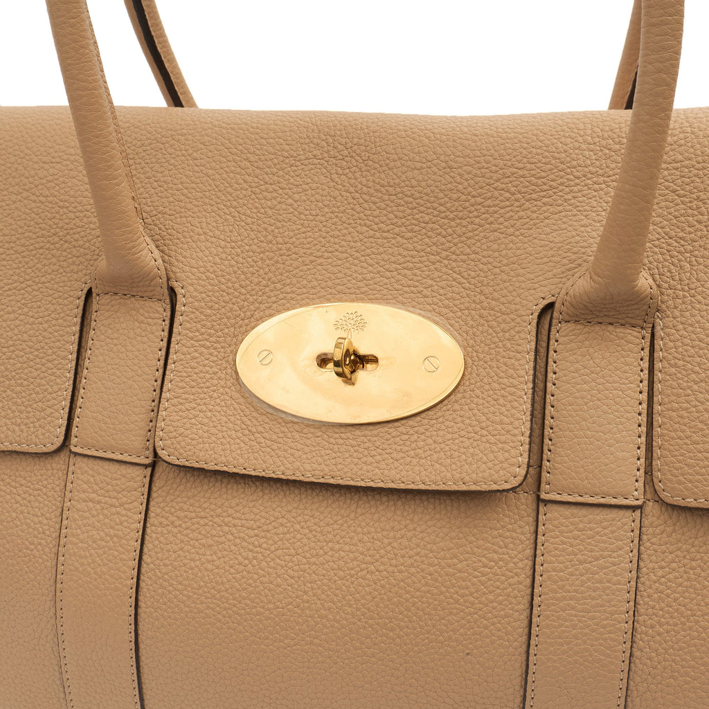 Mulberry Tote Bayswater Heritage in Putty, Leather — Side View