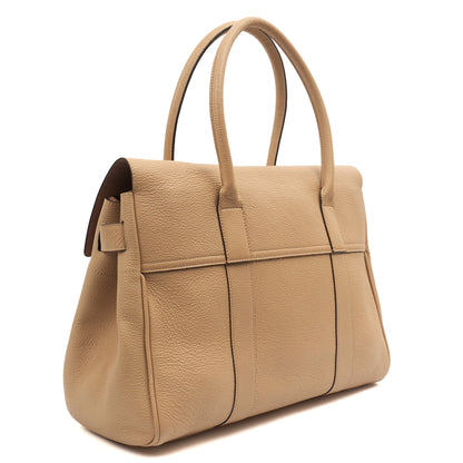 Mulberry Tote Bayswater Heritage in Putty, Leather — Back View