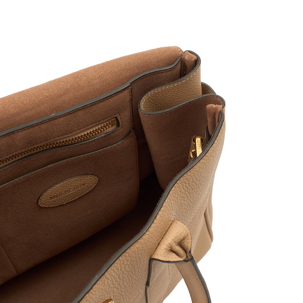Mulberry Tote Bayswater Heritage in Putty, Leather — Lifestyle View