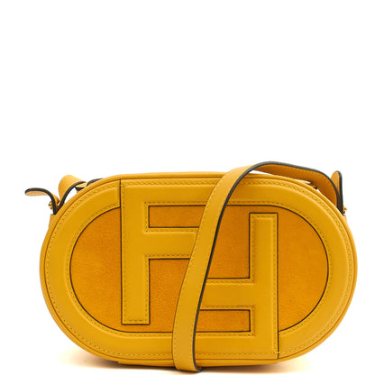 Fendi Cross Body O'clock Swing in Yellow, Leather — Alternate View 13