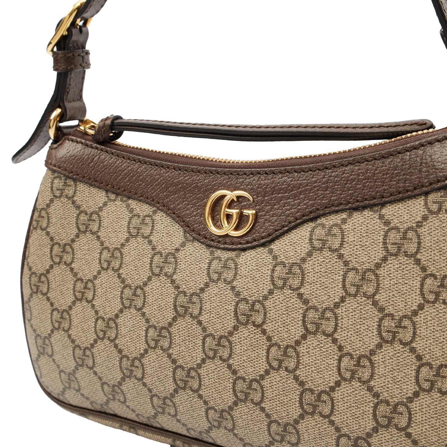 Gucci Shoulder Bag Aphrodite Shoulder Bag - Small in GG Supreme, Leather — Lifestyle View