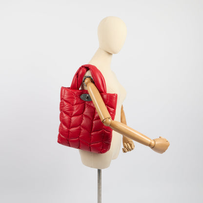 Mulberry Tote Big Softie in Lancaster Red, Leather — Side View