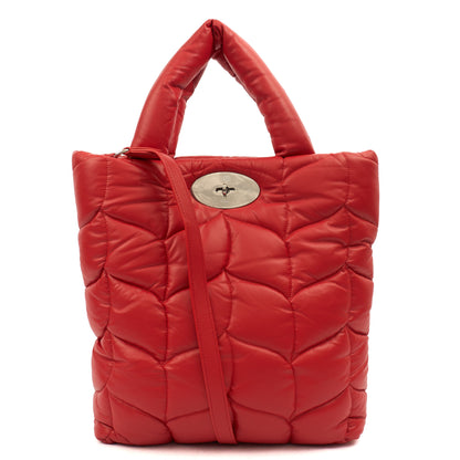 Mulberry Tote Big Softie in Lancaster Red, Leather — Front View