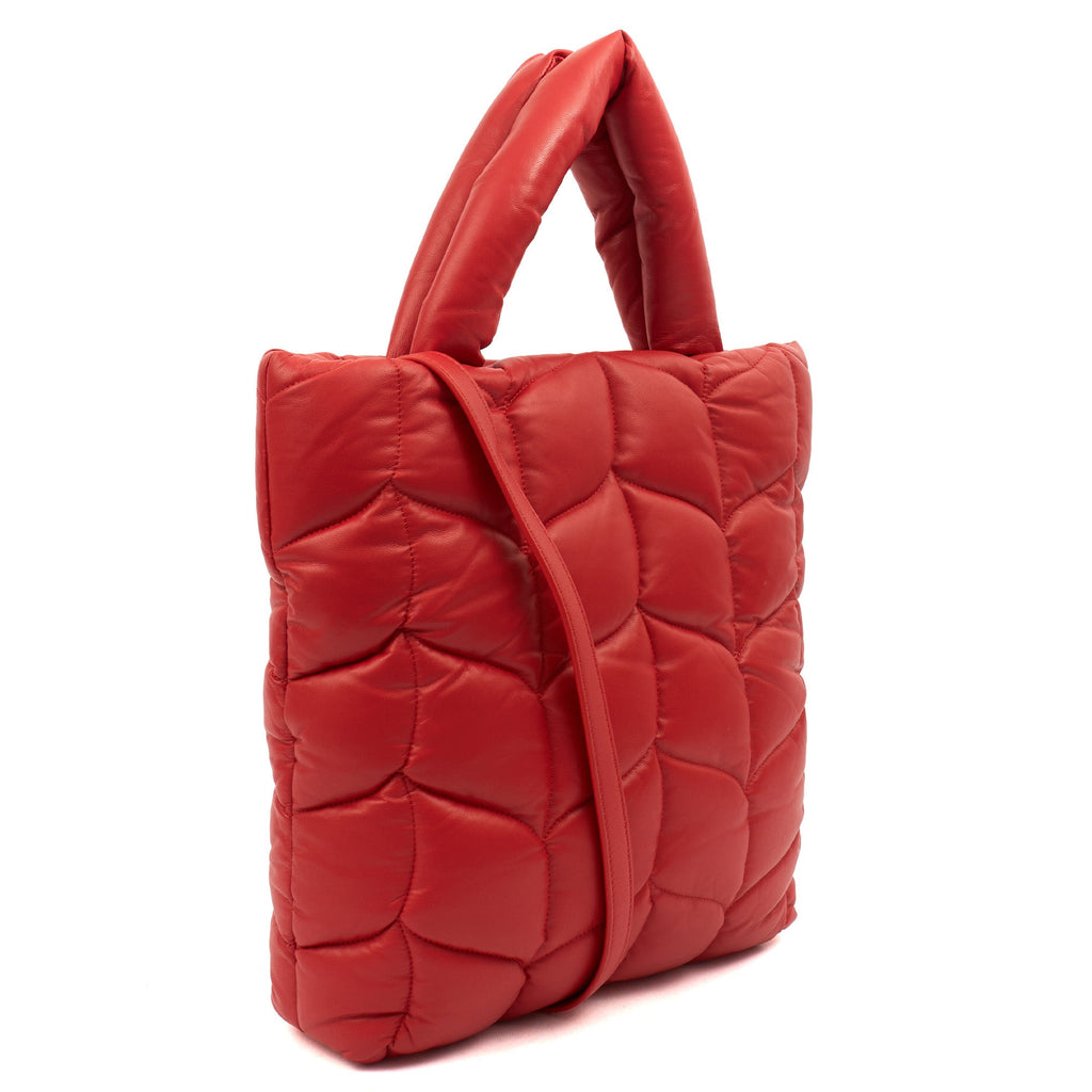 Mulberry Tote Big Softie in Lancaster Red, Leather — Back View