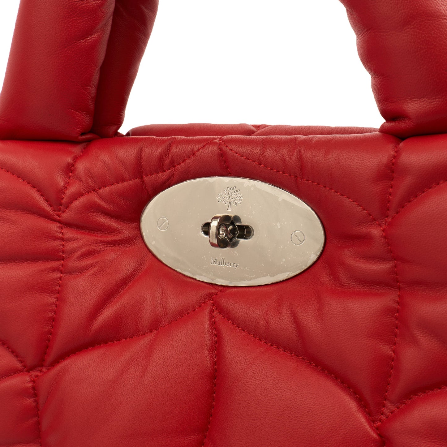 Mulberry Tote Big Softie in Lancaster Red, Leather — Lifestyle View