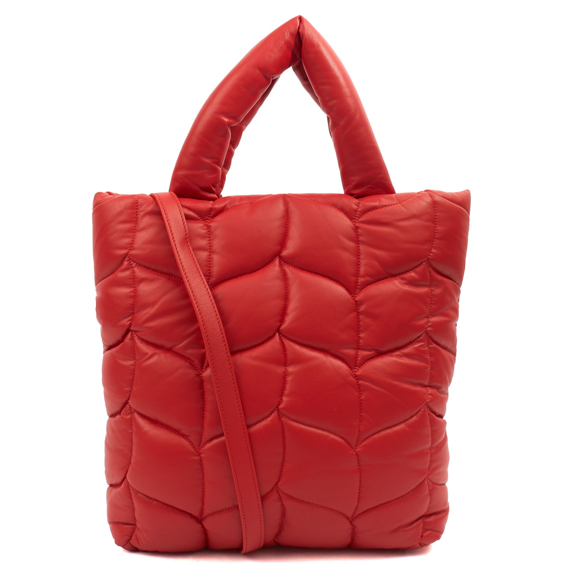 Mulberry Tote Big Softie in Lancaster Red, Leather — Top View