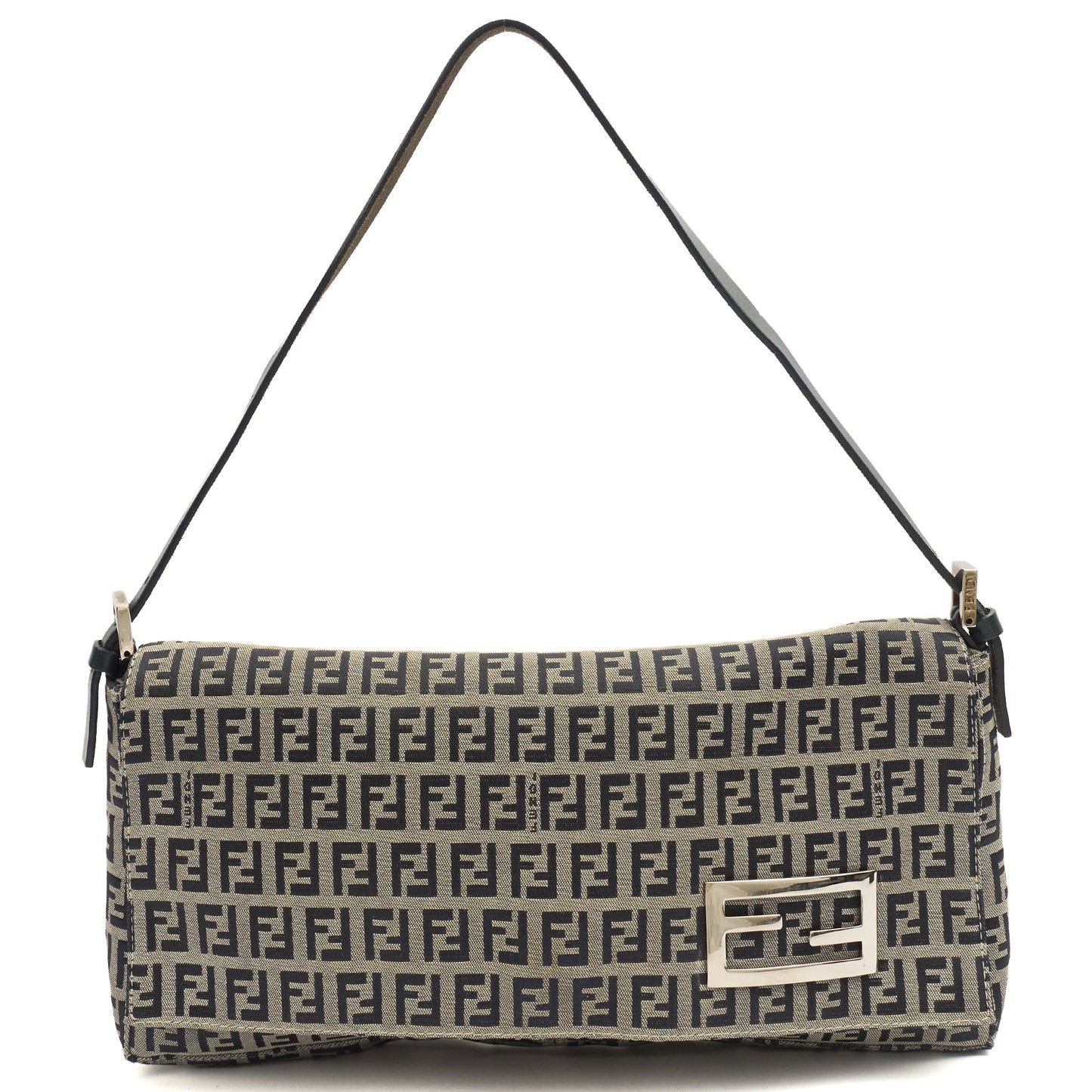 Fendi Shoulder Bag Vintage Zucca Shoulder Bag in Zucca FF, Canvas — Alternate View 8