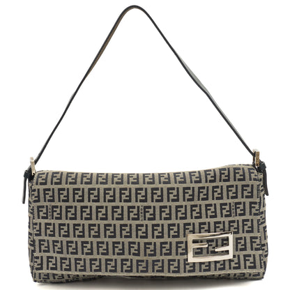 Fendi Shoulder Bag Vintage Zucca Shoulder Bag in Zucca FF, Canvas — Alternate View 8