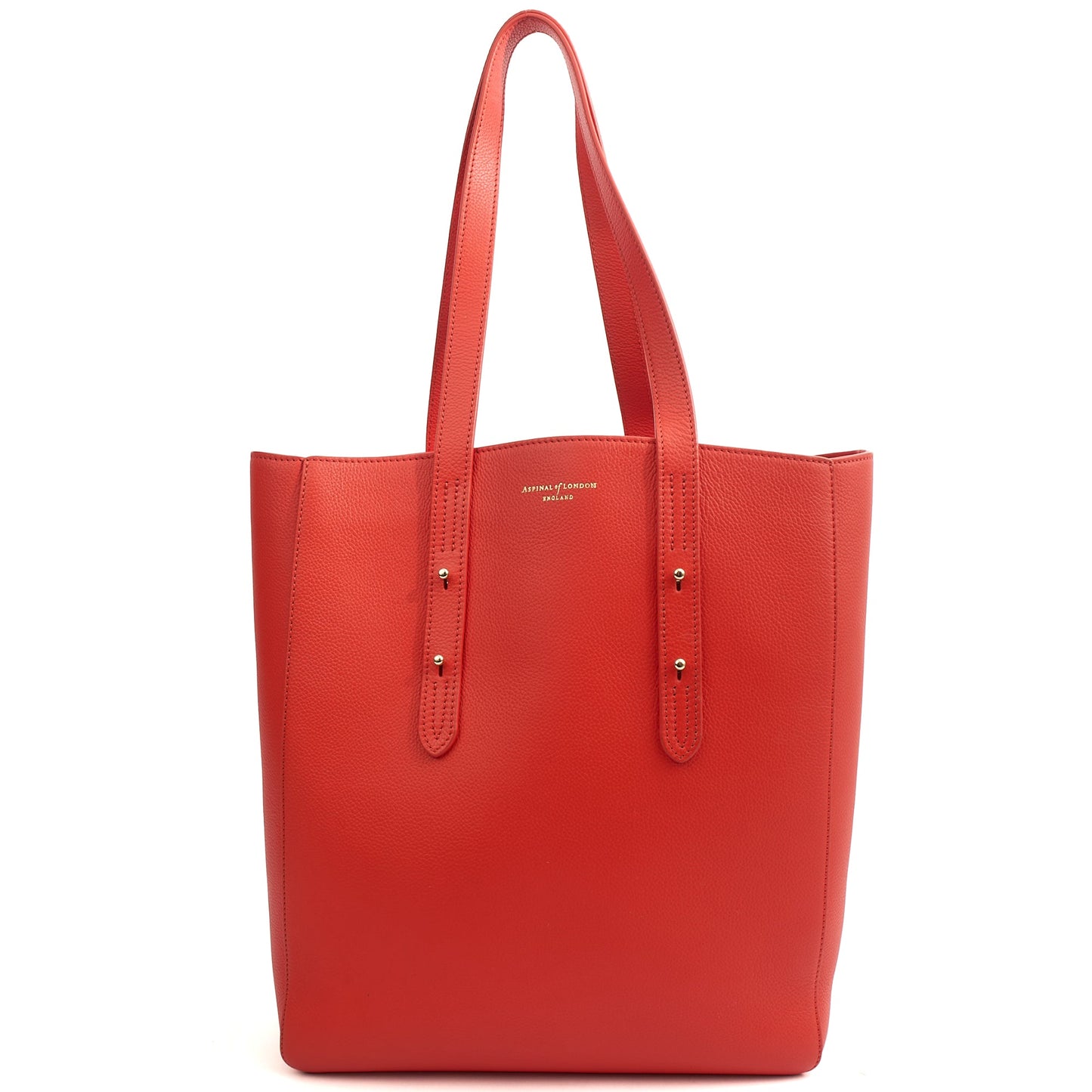 Aspinal of London Tote Regent Tote in Red, Leather — Alternate View 7