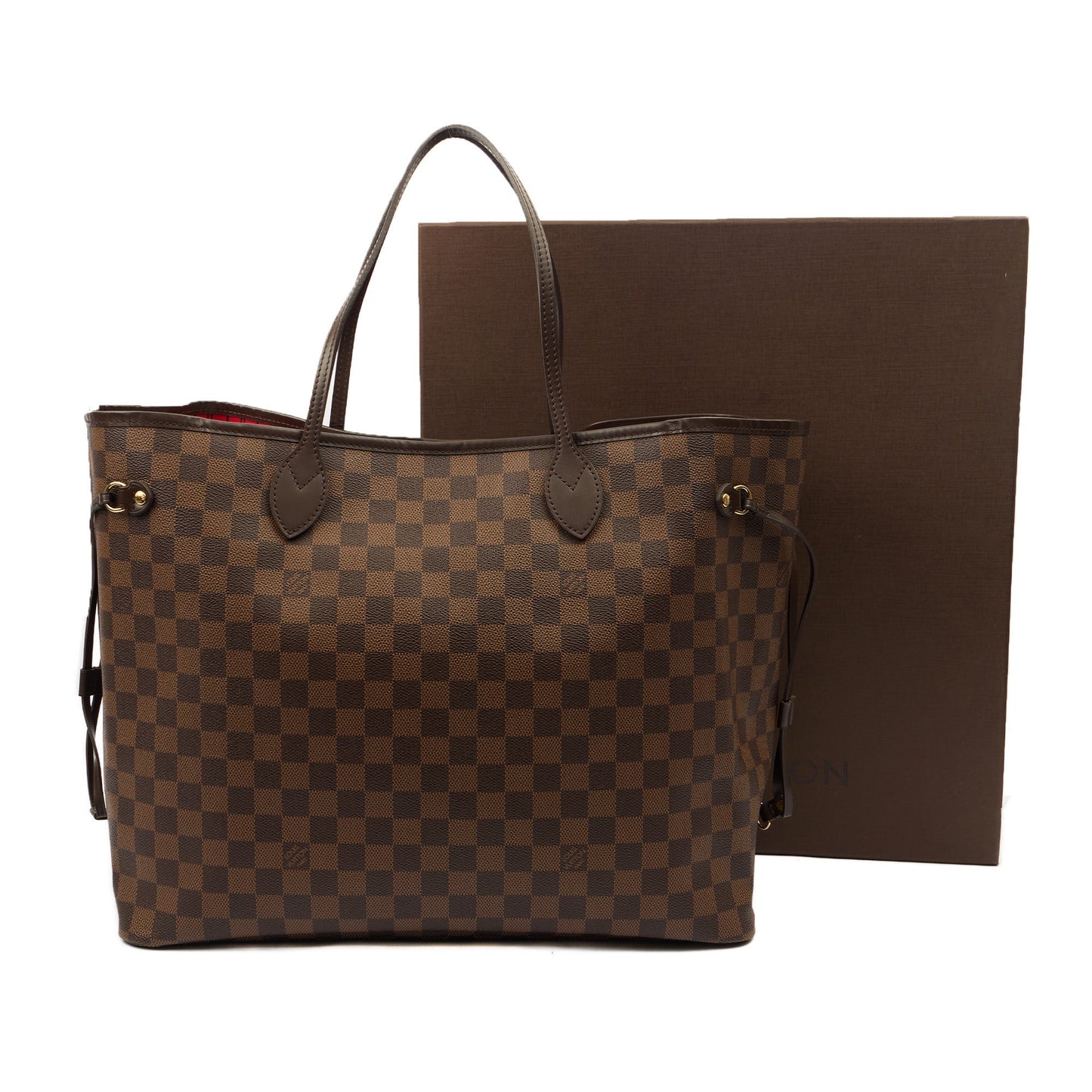 Louis Vuitton Tote Neverfull GM in Damier, Canvas — Alternate View 14